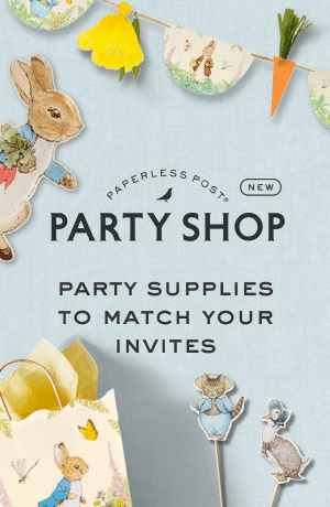 Party Shop Peter Rabbit Collection